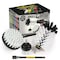 Drill Brush Power Scrubber By Useful Products 5 in W 7 in L Brush, White W-S-42J-5X-QC-DB - alternate 1